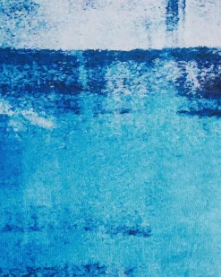 Teppich Blau 160 X 230 Cm Kurzflor Trabzon