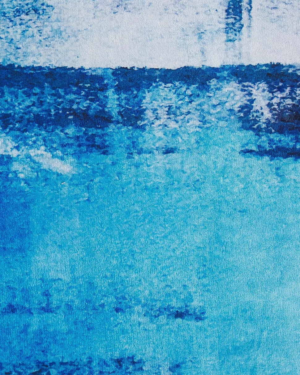 Teppich Blau 160 X 230 Cm Kurzflor Trabzon