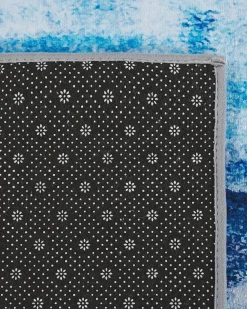 Teppich Blau 160 X 230 Cm Kurzflor Trabzon