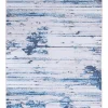Teppich Blau 160 X 230 Cm Kurzflor Burdur