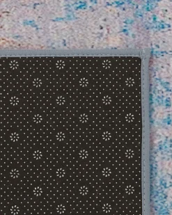 Teppich Blau 160 X 230 Cm Kurzflor Inegol