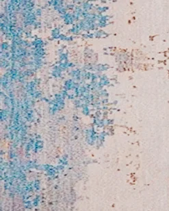 Teppich Blau 160 X 230 Cm Kurzflor Inegol