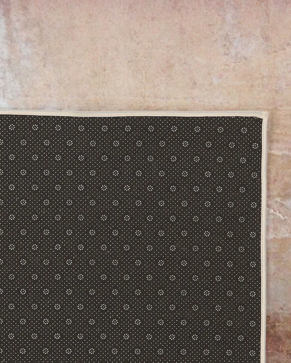 Teppich Braun 80 X 150 Cm Kurzflor Trabzon