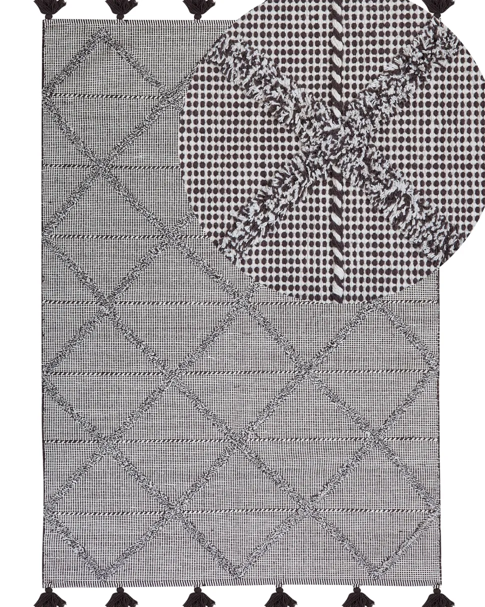 Teppich Braun 140 X 200 Cm Shaggy Tuzla