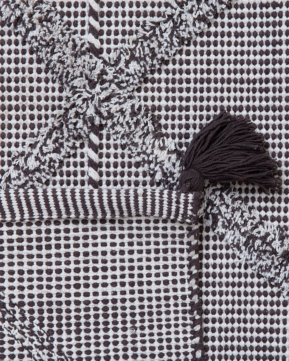 Teppich Braun 140 X 200 Cm Shaggy Tuzla