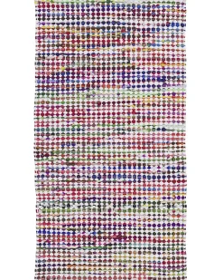 Teppich Bunt 80 X 150 Cm Abstraktes Muster Kurzflor Belen