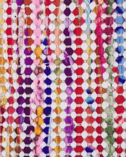 Teppich Bunt 80 X 150 Cm Abstraktes Muster Kurzflor Belen