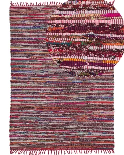 Teppich Bunt 140 X 200 Cm Kurzflor Danca