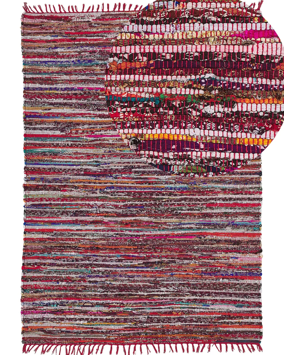 Teppich Bunt 140 X 200 Cm Kurzflor Danca