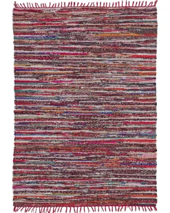 Teppich Bunt 140 X 200 Cm Kurzflor Danca