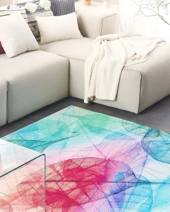 Teppich Bunt 160 X 230 Cm Kurzflor Antakya