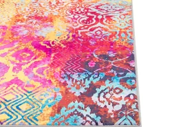 Teppich Bunt 160 X 230 Cm Kurzflor Isparta
