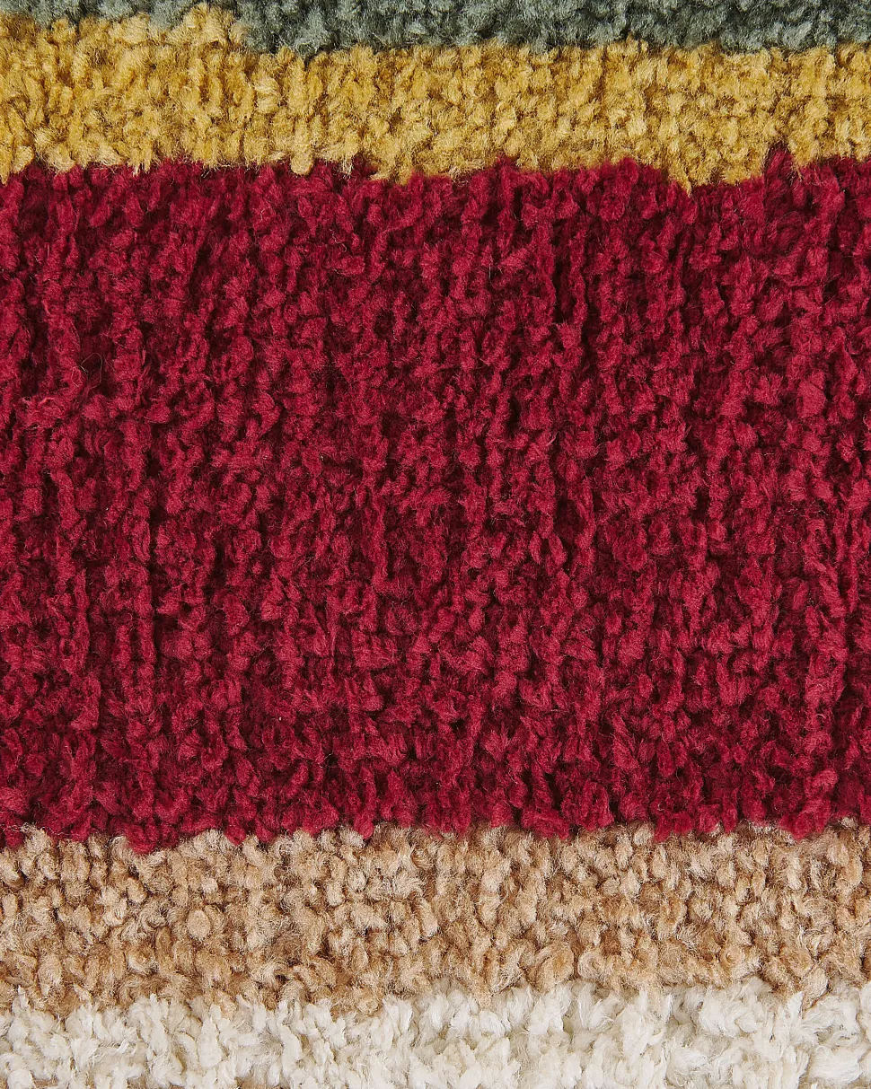 Teppich Bunt 160 X 230 Cm Kurzflor Fatsa