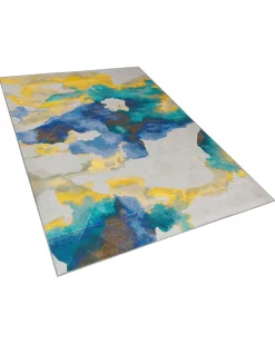 Teppich Bunt 160 X 230 Cm Kurzflor Ceyhan