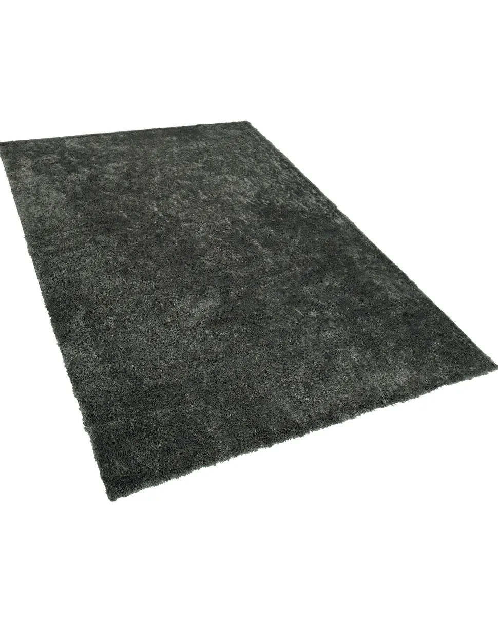 Teppich Dunkelgrau 200 X 300 Cm Shaggy Evren