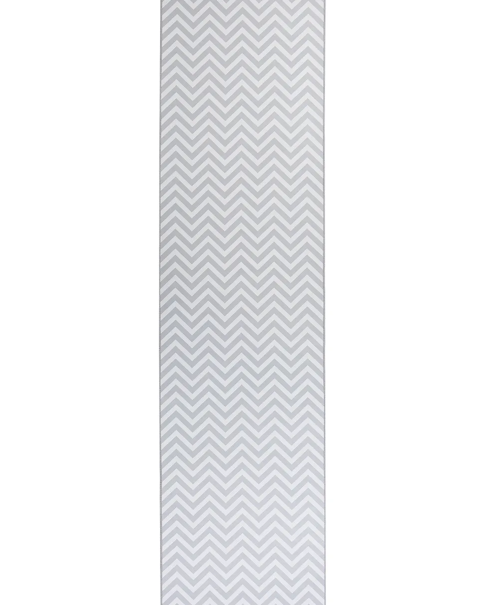 Teppich Grau / Weis 80 X 300 Cm Saikheda