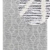 Teppich Grau-Beige 160 X 230 Cm Kurzflor Edremit