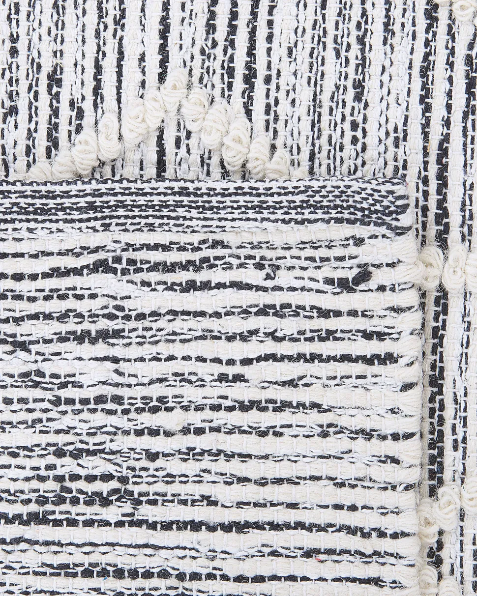 Teppich Grau-Beige 160 X 230 Cm Kurzflor Edremit