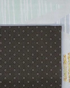 Teppich Grau-Gelb Dreieck-Motiv 160 X 230 Cm Yayla
