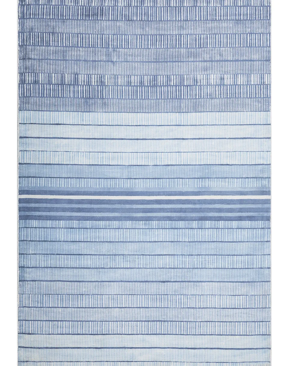 Teppich Hellblau 160 X 230 Cm Kurzflor Yardere