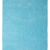 Teppich Hellblau 140 X 200 Cm Shaggy Demre