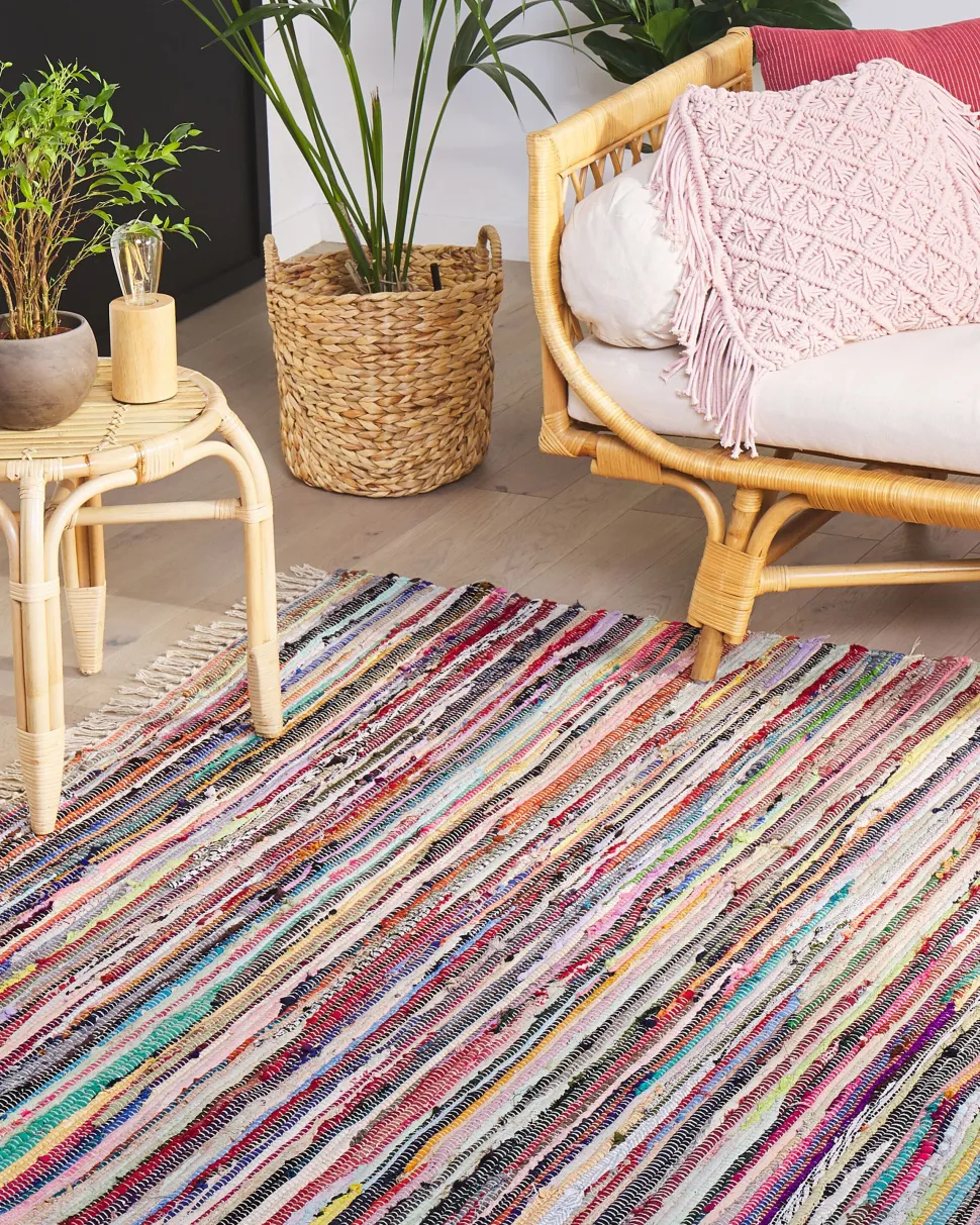 Teppich Hellbunt 160 X 230 Cm Kurzflor Danca