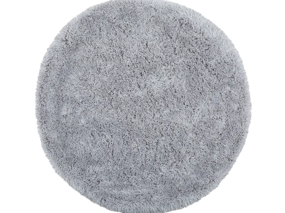 Teppich Hellgrau 140 Cm Shaggy Cide