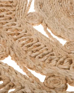 Teppich Jute Beige 140 Cm Kerer