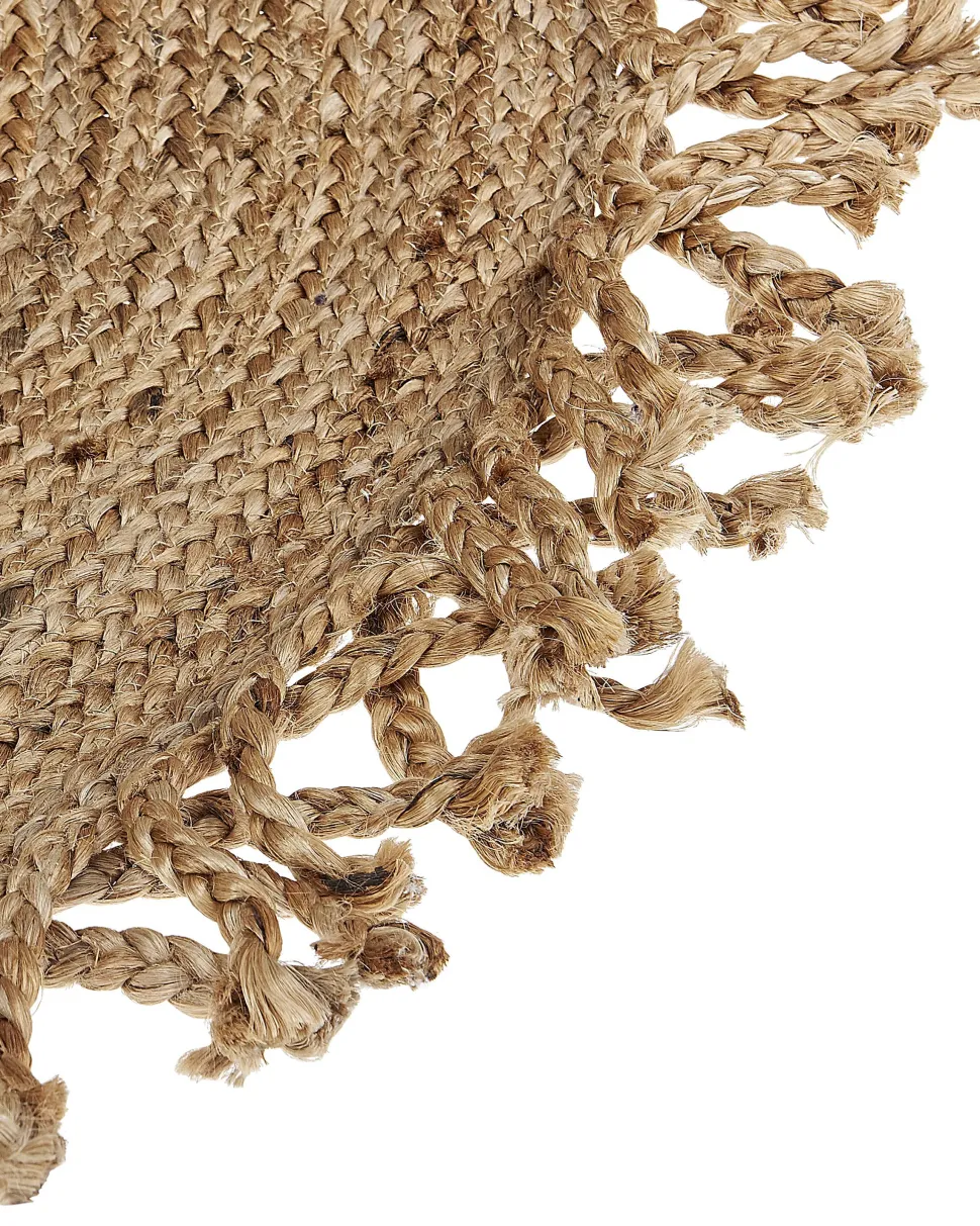 Teppich Jute Beige 120 Cm Zonguldak