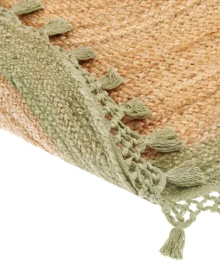 Teppich Jute Beige / Grun 140 Cm Marts
