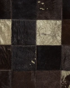 Teppich Kuhfell Braun 200 X 300 Cm Patchwork Bandirma