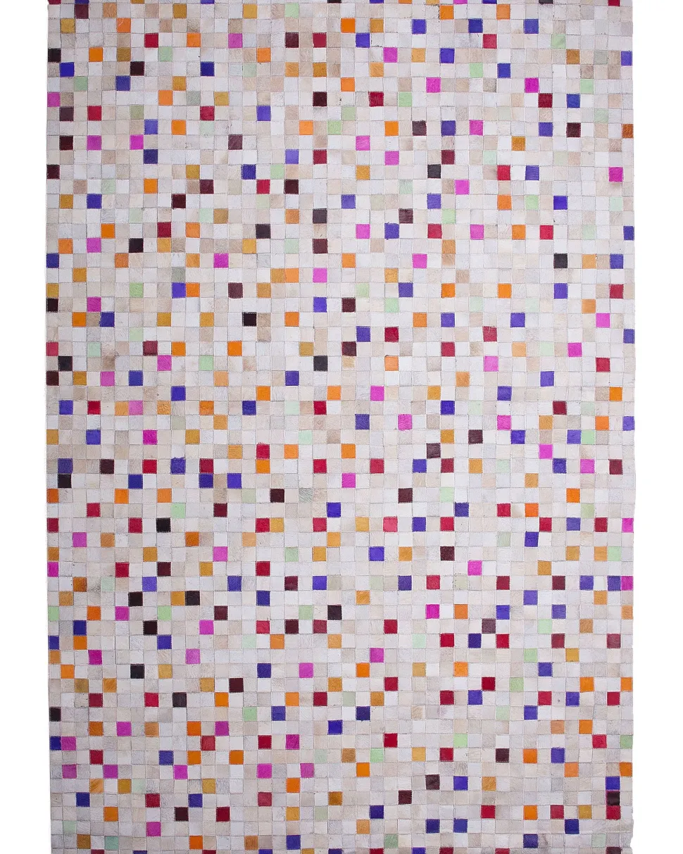 Teppich Kuhfell Bunt 160 X 230 Cm Patchwork Kurzflor Advan