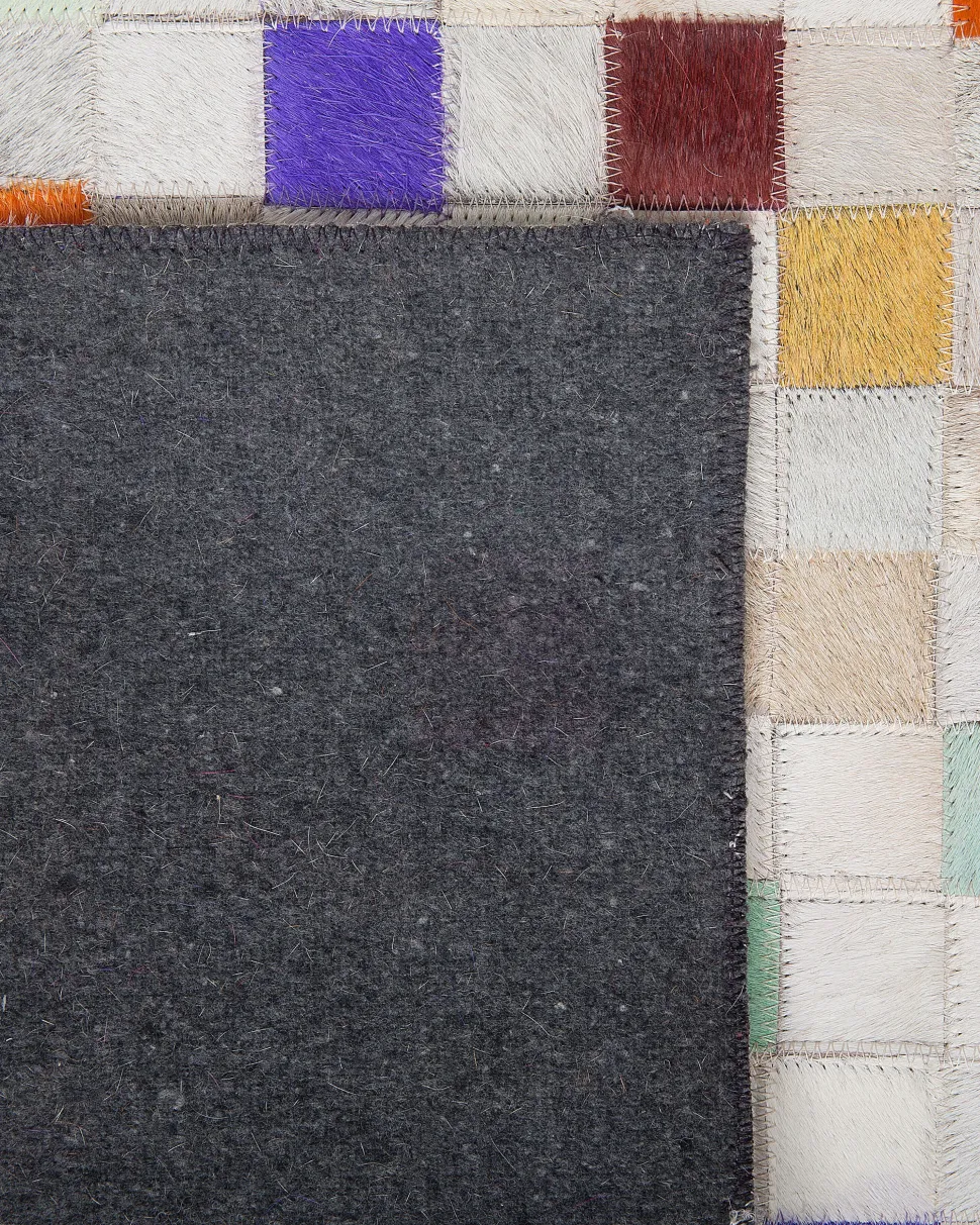 Teppich Kuhfell Bunt 160 X 230 Cm Patchwork Kurzflor Advan
