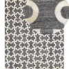 Teppich Kuhfell Grau / Beige 160 X 230 Cm Patchwork Kurzflor Yedisu