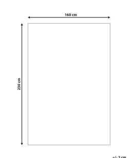 Teppich Kuhfell Grau 160 X 230 Cm Geometrisches Muster Agacli