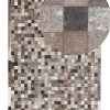 Teppich Kuhfell Mehrfarbig 160 X 230 Cm Patchwork Kurzflor Armutlu