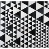 Teppich Kuhfell Schwarz-Weis 160 X 230 Cm Geometrisches Muster Odemis