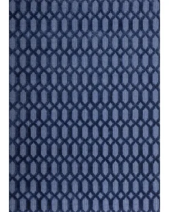 Teppich Marineblau 160 X 230 Cm Kurzflor Cizre