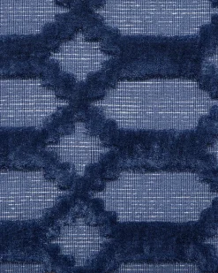 Teppich Marineblau 160 X 230 Cm Kurzflor Cizre