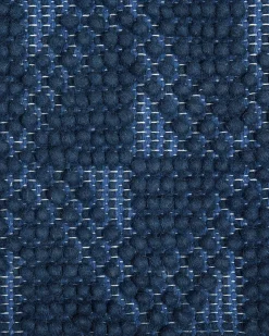 Teppich Marineblau 160 X 230 Cm Kurzflor Savran