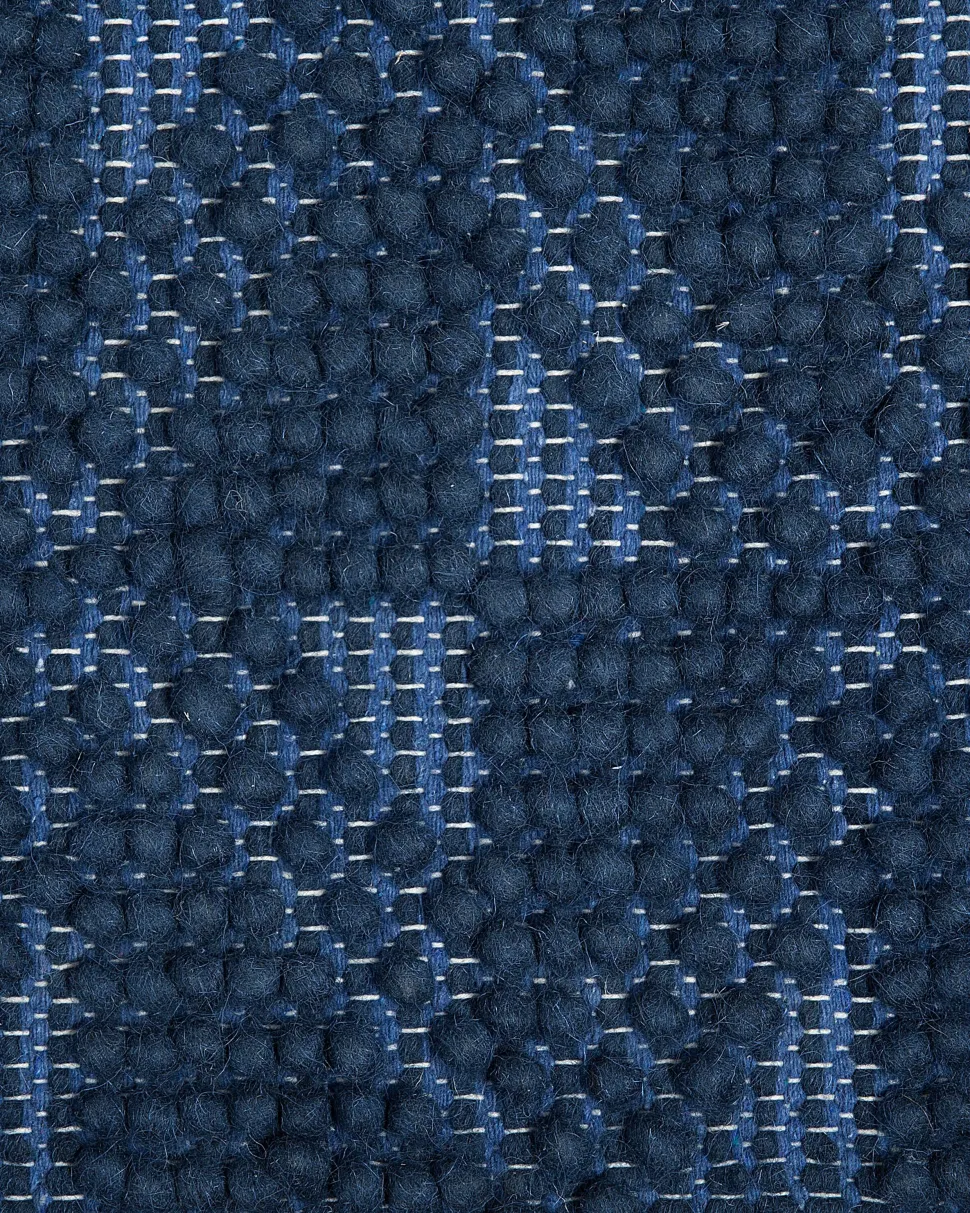 Teppich Marineblau 160 X 230 Cm Kurzflor Savran