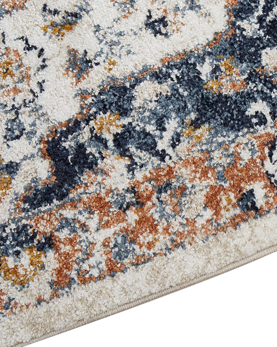 Teppich Mehrfarbig 160 X 230 Cm Orientalisches Muster Kurzflor Hermon