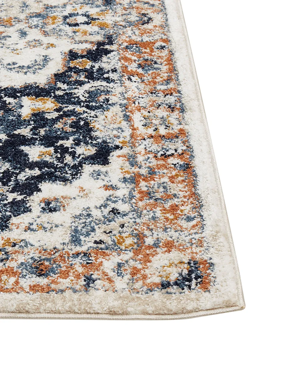 Teppich Mehrfarbig 160 X 230 Cm Orientalisches Muster Kurzflor Hermon