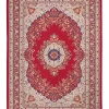 Teppich Rot 160 X 230 Cm Kurzflor Karaman