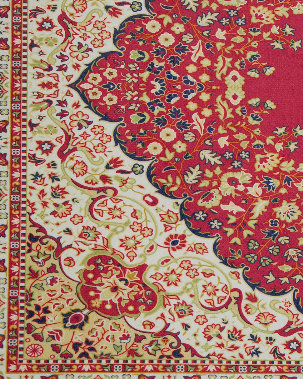 Teppich Rot 160 X 230 Cm Kurzflor Karaman