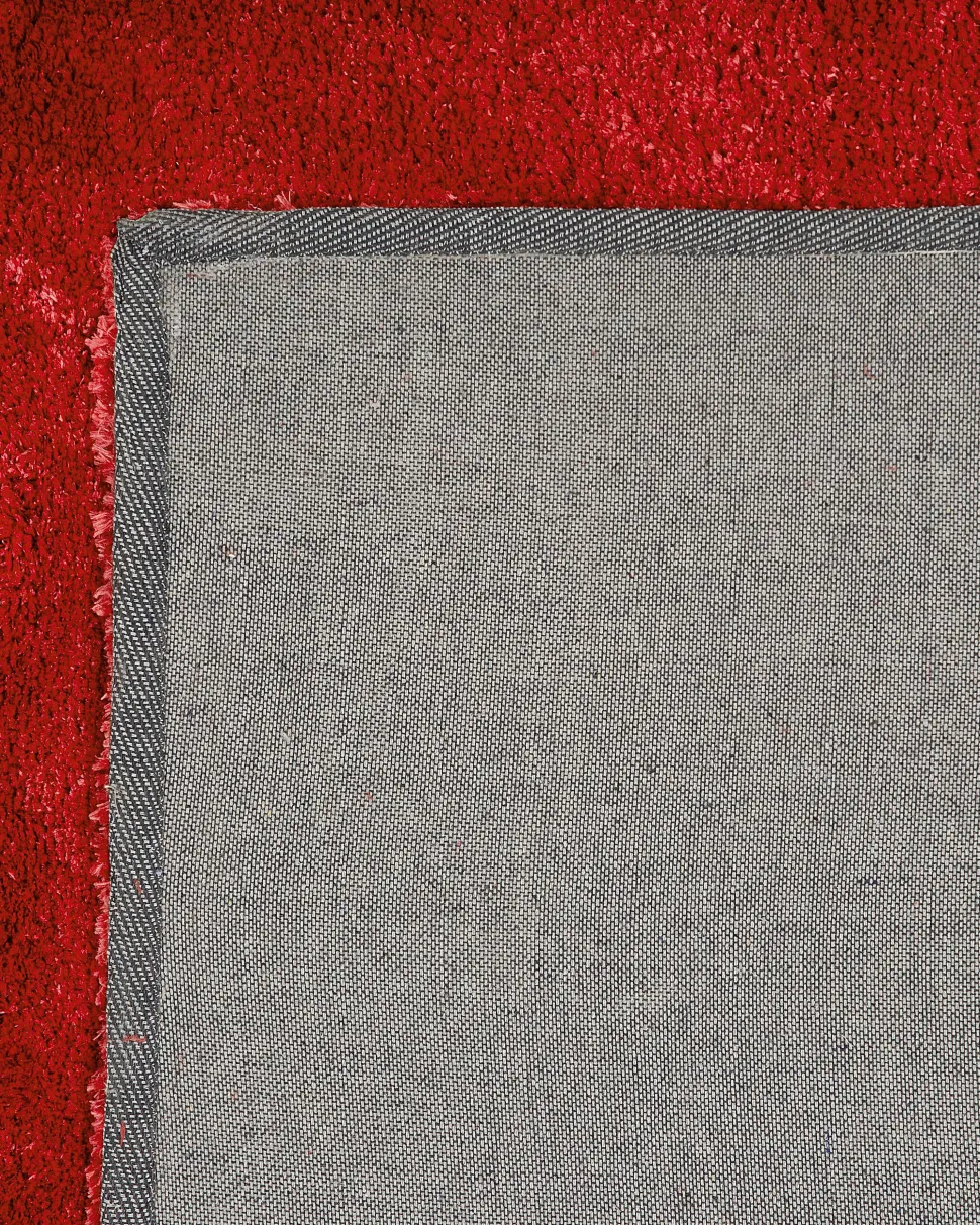 Teppich Rot 160 X 230 Cm Shaggy Evren