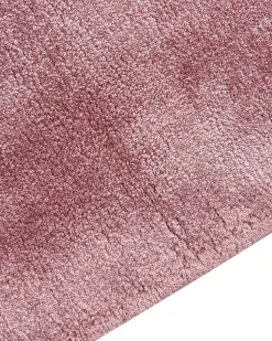 Teppich Viskose Rosa 160 X 230 Cm Kurzflor Gesi Ii