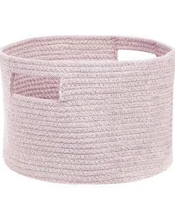 Textilkorb Baumwolle Pastellrosa 30 Cm 2Er Set Chiniot
