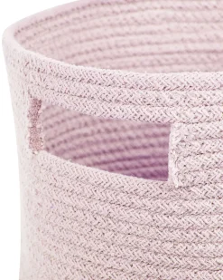 Textilkorb Baumwolle Pastellrosa 30 Cm 2Er Set Chiniot