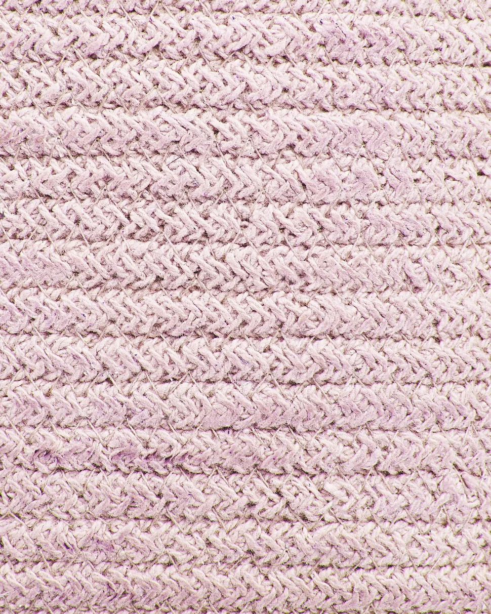 Textilkorb Baumwolle Pastellrosa 30 Cm 2Er Set Chiniot